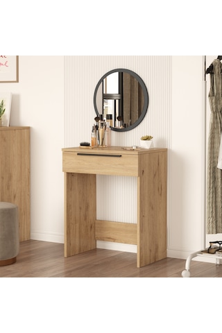 Robin Home Asos Makyaj Masası Çekmeceli 45cm Ayna Sepet
