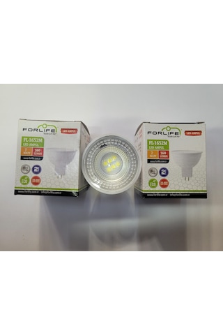 Forlife Fl-1652m 7 Watt Beyaz Mr16 İğne Bacaklı Led Spot Ampulü