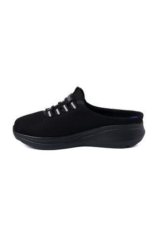 King Paolo 5109 Comfort Kadın Sabo Terlik Siyah