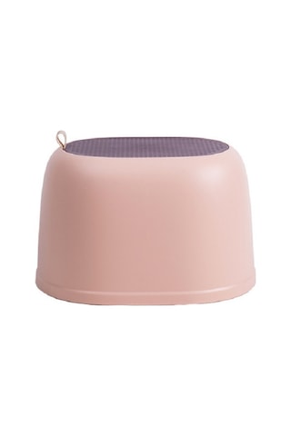 Sones Yaratıcı Taşınabilir Banyo Kaymaz Tabure Çocuk Plastik Tabure Pembe