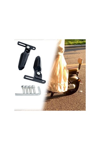 Suntek 2x Elektrikli Bisiklet Pedalları Sağlam Ayak Araçlarla