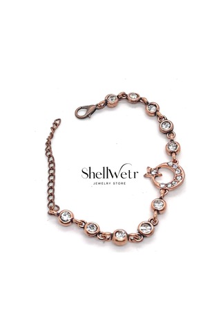 Tolu Ay Yıldız Bakır Bileklik Sevgililer Günü , Annenize Verilecek En Güzel Hediye Bronz