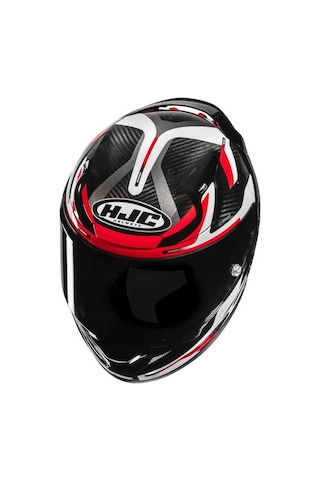 Hjc Rpha12 Carbon Xentra Mc1 Kask Kırmızı Siyah Beyaz