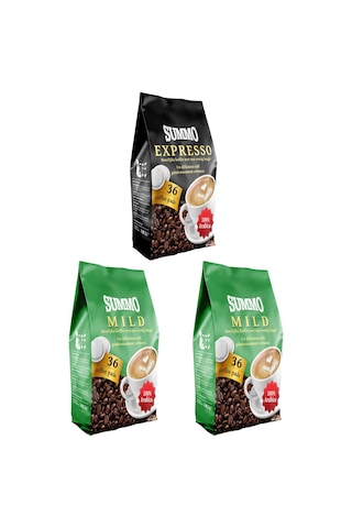 Summo 1 Adet Espresso ve 2 Adet Mild 108’li Avantaj Paket (36X3)