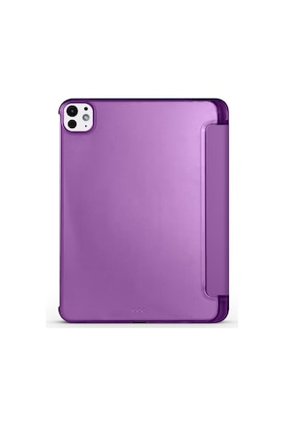 Apple Uyumlu iPad Pro 12.9 3./4./5./6. Nesil M2 Kılıf Flip Cover Kalem Bölmeli Pc Case 2018-2023