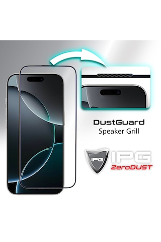 Ipg Zero Dust Apple İphone 17e Uyumlu Otomatik Toz Temperli Cam 2 Adet . Aplikatör İle Kabarcıksız Ve Kolay Montaj, Parmak İzi Tutmayan 9h Çizilmez Yüzey