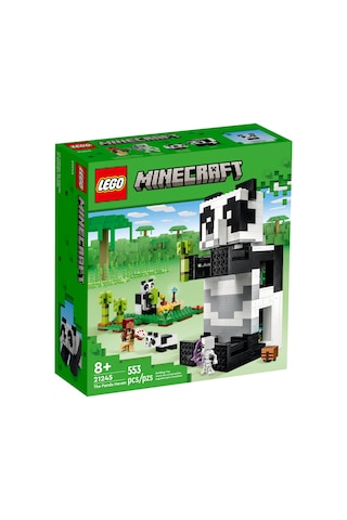 LEGO® Minecraft 21245 Panda Panda Barınağı 553 Parça