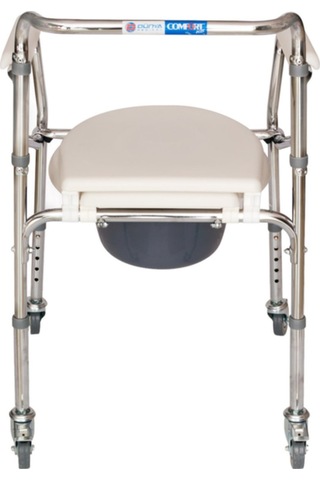 Medikalcim Comfort Plus Dm696 Tekerlekli Kovalı Komot