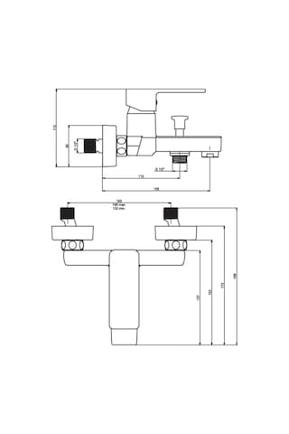 Nsk Geo N2037902 Banyo Bataryası Krom Gri