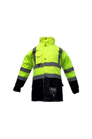 Jn1003 5in1 Yüksek Görünürlüklü Içi Çıkmalı Oxford Parka