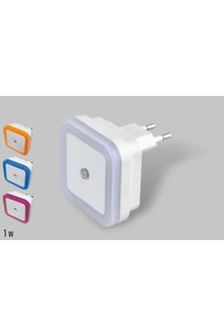 Ct-9500 Led Gece Lambası Fotoselli Led Otomatik Yanan 2 Adet(524563331) Turuncu