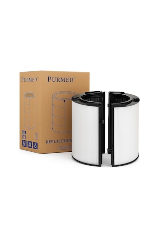 Lexroo Hepa Filtre + Karbon Filtre Dyson İle Uyumlu Hp04 Tp04 Dp04 Ph04 Hp09 Tp09 Hp07 Standart