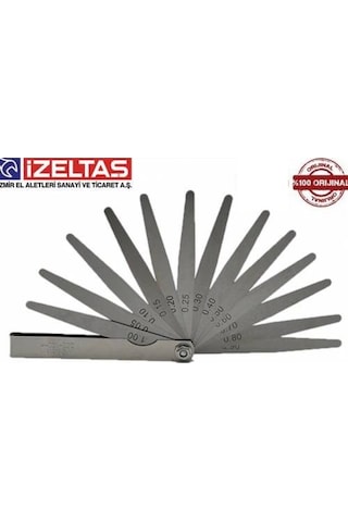 İzeltaş Sentil Filler Çakısı 0.05-1 MM Sentil Takımı 20 Parça 059