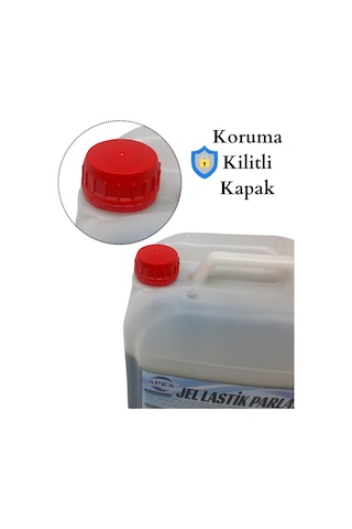 Oto Araç Lastik Parlatıcı Jel 5kg Parlak Ve Islak Görünüm