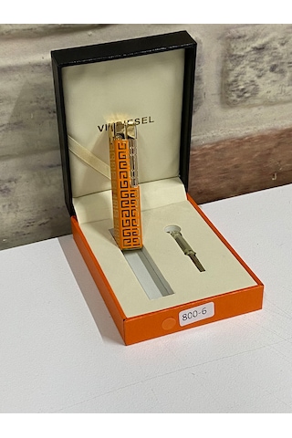 Vindiesel Marka Turuncu Renk Desenli Gazlı İnce Model Kişiye Öze
