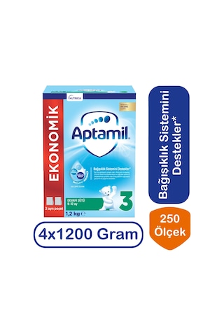 Aptamil 3 Devam Sütü 1200 G 4 Adet