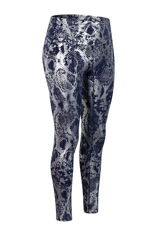 Kosona Kadınlar İçin Yüksek Bel Vücut Şekillendiren Yoga Taytları, Yumuşak Dokuma, Teri Emici, Spor Antrenman Ve Koşu İçin Lacivert Altı Nokta Desenli Koyu Mavi