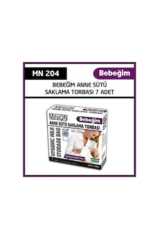 Bebeğim Anne Sütü Saklama Torbasi 7 Adet