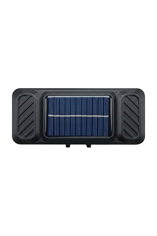Panther Pt-2993 Sensörlü Solar Led Duvar Lambası - Beyaz Işık Ayarlanabilir Başlıklı Şarjlı Bahçe Aydınlatması