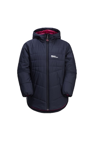 Jack Wolfskin Unısex Çocuk Outdoor Montu Solyd Ins Lacivert Su İtici