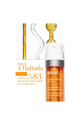 Murad Vita-C Glycolic Leke ve Renk Eşitsizliğinde Etkili Aydınlatıcı Serum 50 ML