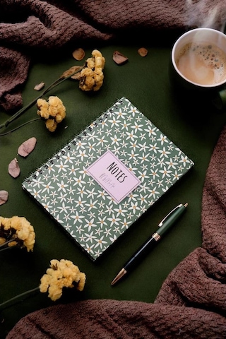 My Mia Art Starflower-midi 14x20 Çizgili Defter Çok Renkli