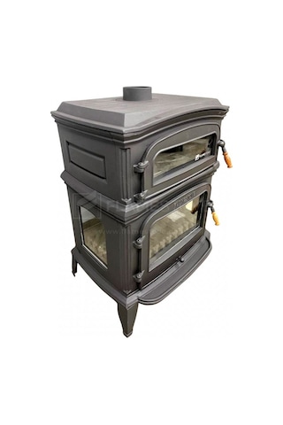 Flame Stove FS-034 YK Altara Lux Premium Yan Kapak Döküm Soba