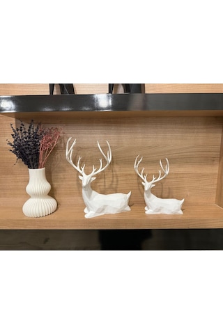 Beyaz Geyik Biblo 2 Li