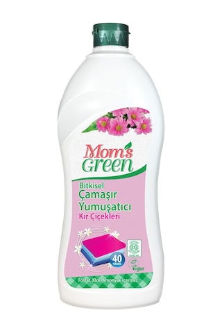 Mom's Green Bitkisel Çamaşır Yumuşatıcısı Kır Çiçekleri 750 ML