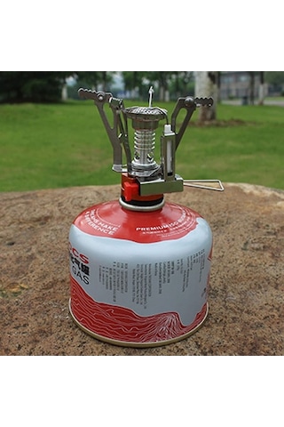 Ebitda Ultralight Taşınabilir Kamp Ocağı, Sırt Çantalı Mikro Ateşleme Çok Renkli