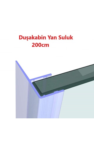 Ayrıntıshop Duşakabin Yedek Parça Suluk Yan Fitil 4 Adet 200cm Şeffaf