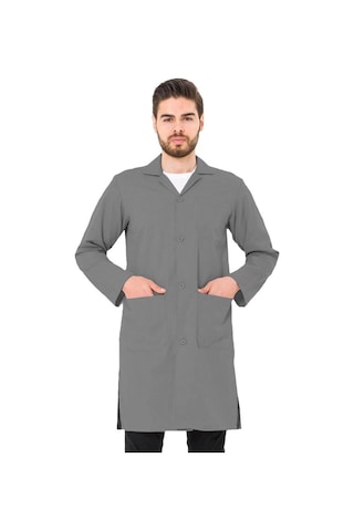 Şensel, Erkek Önlük, Gri -94E131- Öğretmen, Doktor, Eczacı