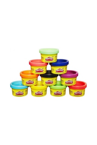 +2 Yaş Bonbon Parti 10’lu Oyun Hamuru Seti (play-doh)