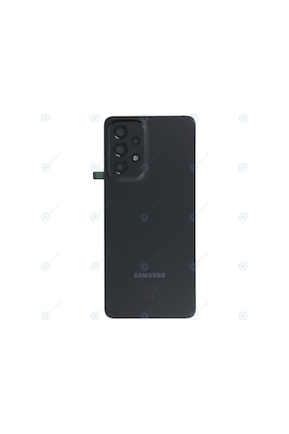 Samsung Uyumlu A33 Arka Pil Kapağı, Lens Hariç Sm-a336b - Siyah