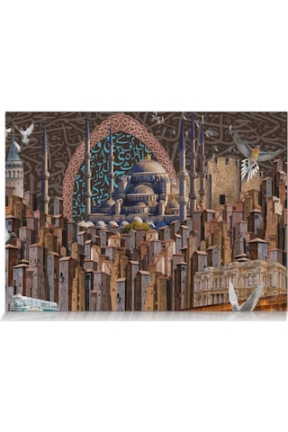 Star Puzzle 1500 Parça Adanmış İstanbul Puzzle