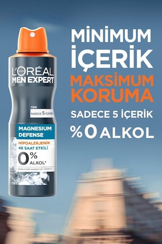 Men Expert Magnesium Defense Sprey Deodorant 3600524055202-10696