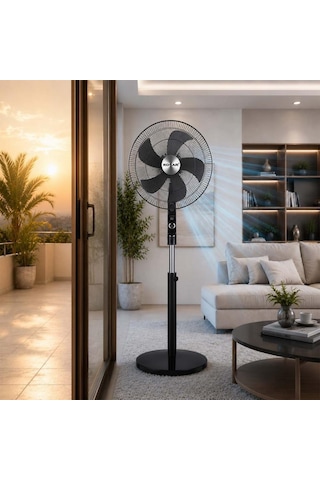 Koşar Silent Air 45k 18'' Sessiz Vantilatör Ayaklı-uzaktan Kumandalı