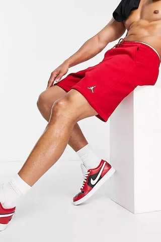 Jordan Essentials Fleece Erkek Kırmızı Günlük Şort Kırmızı