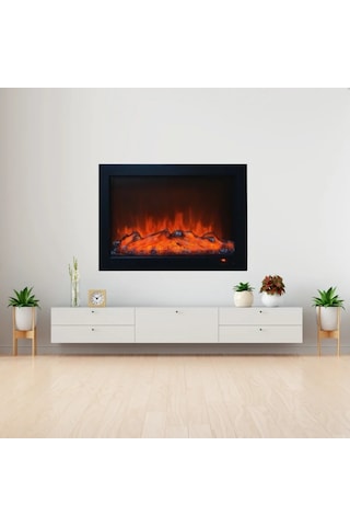 Alaz Efekt Alaz80s 1800w Ses Efektli Elektrikli Şömine Hazne