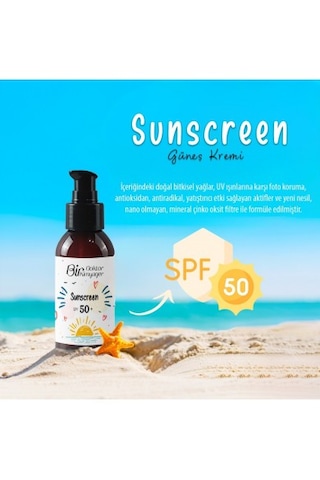 Sunscreen Güneş Koruyucu Losyon Sunscreen Güneş Koruyucu Losyon