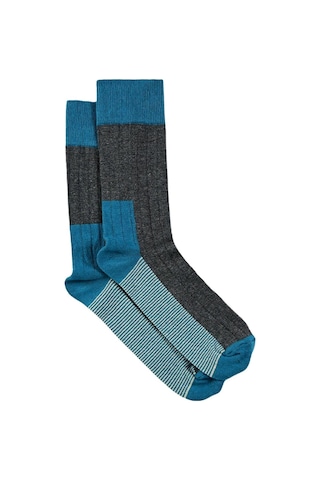 Erkek Abrera 3'lü Soket Çorap Renkli