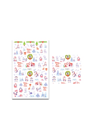 Skycity Halloween Tırnak Sticker Seti - Dekoratif Desenler, Ev Ve Salonda Kullanım, Kolay Uygulama - F691 Modeli