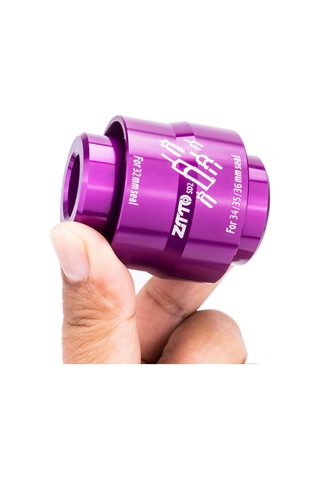 Jeemson Mtb Amortisör Fork Lastik/toz Kapak Yükleme Aracı - 32/34/35/36mm Uyumlu Siyah Plasti K Bakım Aleti Çok Renkli