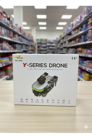 Kumandalı Hd Kameralı Wifi 100 Mt Menzilli Katlanır Çantalı Drone Seti Çok Renkli