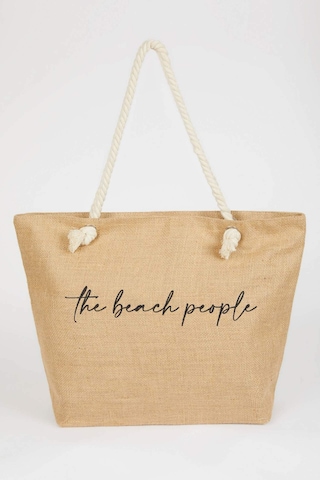 DeFacto Kadın Hasır Plaj Çantası Z4429AZNSBK27 Siyah