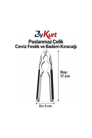 Ceviz Fındık Kıracağı Çok Amaçlı Badem Antep Fıstığı Karides Kıracağı Paslanmaz Çelik