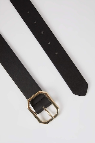 Defacto Kadın Dikdörtgen Toka Suni Deri Jean Kemeri Y5990aznsbk27 Siyah