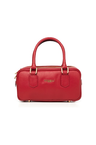 D90 Rubino Portföy Çantası Kadın Karen Piumelli Milano Bag D90 Rubino