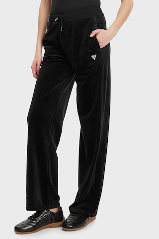 Guess Bayan Pantolon V3bb26 K0232 Jblk Siyah Siyah