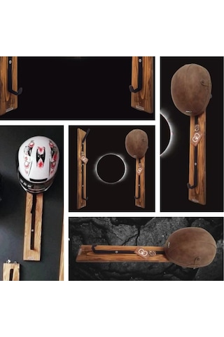 Motorcu Kask Askısı, Kask Askılığı, Kask Askı Ecov5 Eco Uzun